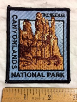 The Needles Canyonlands National Park Utah Ut Souvenir Patch