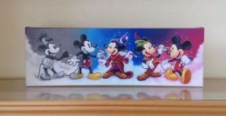 Disney Fine Art Giclee On Canvas Mickey 