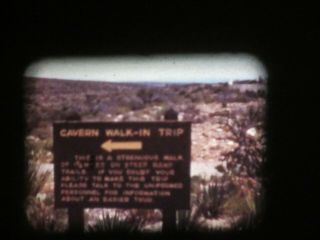 8mm Movie Video Film Reel Carlsbad Caverns University of Mexico Albuquerque 2