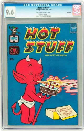 Cgc (harvey) Hot Stuff 90 Nm,  9.  6 1969 Offers Accepted