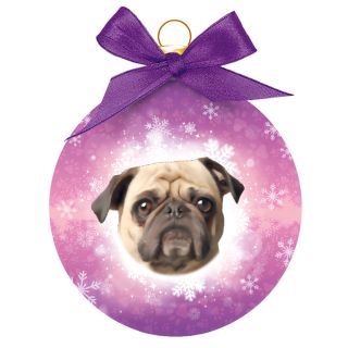 Dog Christmas Tree Decoration | Pug Christmas Bauble | Great Gift For Dog Lovers