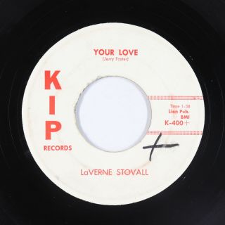 Rockabilly 45 - Laverne Stovall - Your Love - Kip - Mp3