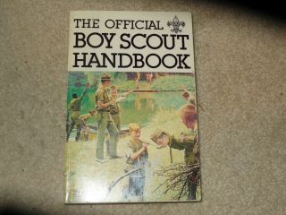 Boy Scout Bsa 1979 9th Edition First Print Norman Rockwell Cover Handbook Book