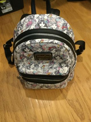 Disney Princess Mini Backpack By Loungefly For Disney Parks & Resorts