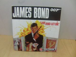 Gaf - Viewmaster Set B 393 - E – James Bond – Live And Let Die In Packet 1973
