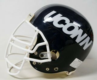 Uconn Huskies Vintage Game Worn Full Size Football Helmet Bc1261