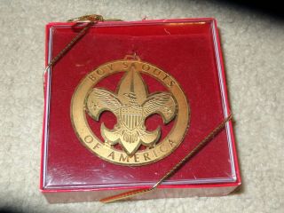 Boy Scout Bsa Boy Scouts Of America 3d Metal National Christmas Ornament