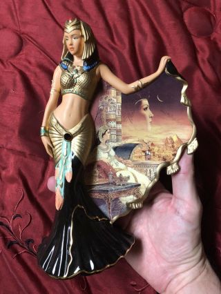 Bradford Exchange Figurine Cleopatra 1st First In Series Goddess Of The Nile