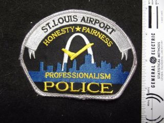 Missouri Saint Louis Airport Police Patch Htf