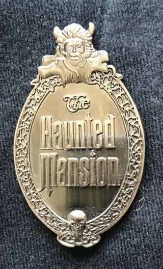 Disney Wdi Pin - Haunted Mansion Plaque Jumbo - Le 300 - Halloween