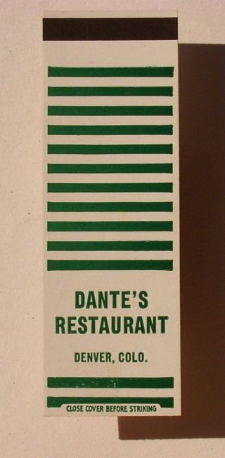 1950s Dante 