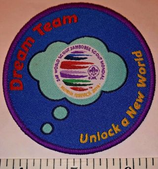 Dream Team Ist Staff Badge Patch 2019 24th World Boy Scout Jamboree