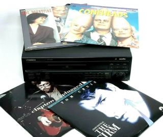 Pioneer Cld - S201 Laser Disc Player Laserdisc Ld Cd Video Vintage Japan,  4 Movies