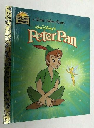 Walt Disney ' s PETER PAN Autographed Little Golden Book Signed by 3 2
