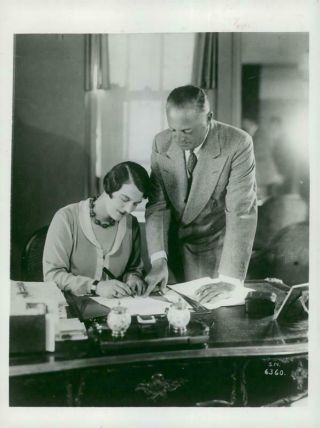 Vintage Photograph Of The Princess Mary Of Russia Signs A Contract With Bergdorf