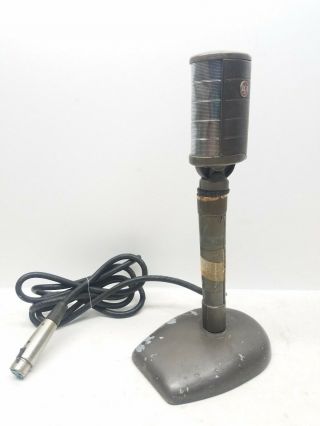 Rca Kn - 1a Vintage Microphone On Stand Ks - 5a Rare Parts