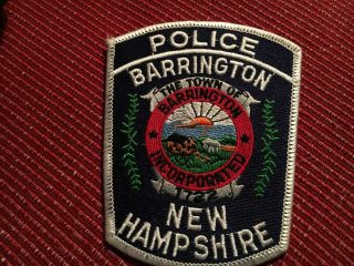 Barrington Hampshire Police Patch