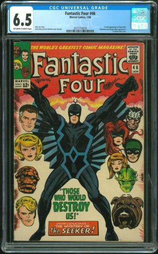 Fantastic Four 46 - Cgc 6.  5 (first Appearance Of Black Bolt)
