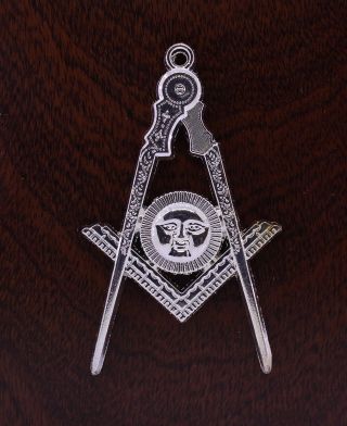 Masonic Collar Jewel Senior Deacon Sd Silver Freemason Mason