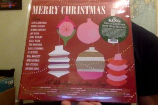 Merry Christmas From King Records Lp Red Color Vinyl Rsd Black Friday 2019 Rsdbf