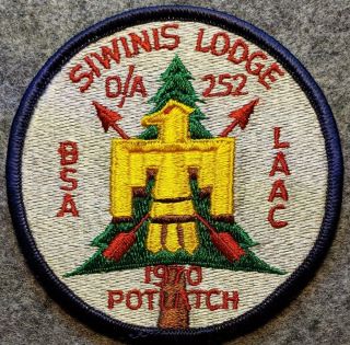 1970 Oa Lodge 252 Siwinis Potlatch (er1970) Los Angeles Area Council Oa/bsa