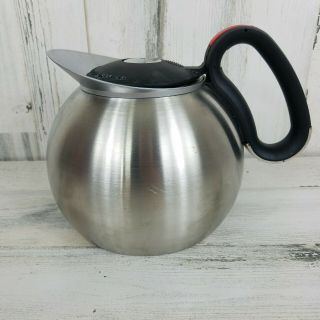 Vintage Copco Torino Stainless Steel Whistling Tea Pot Kettle 13 Cups