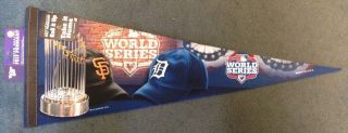 San Francisco Giants & Detroit Tigers 2012 World Series Felt Pennant 12x30
