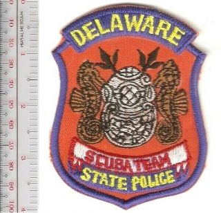 Delaware State Police Underwater Diving Team Scuba Team Search & Rescue