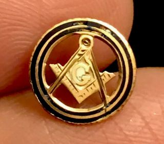 Vintage Shriner Mason Masonic Lapel Pin Shriner Screwback Pin