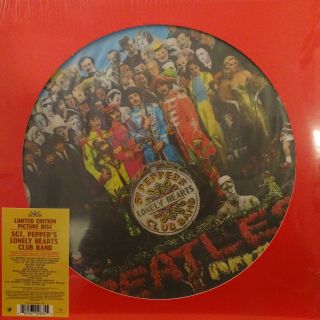 2017 Sgt Peppers Picture Disc The Beatles Vinyl Lp