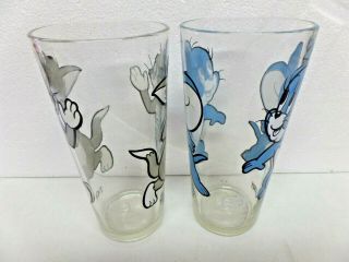 Vintage 1975 Tom and Jerry Pepsi Collector Series Drinking Glasses MGM 2