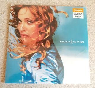 Madonna - Ray Of Light Double Lp Limited Edition Blue Vinyl Sainsburys