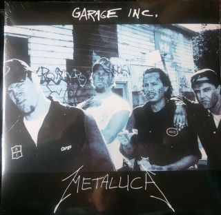 Metallica Garage Inc.  - 3 X Lp Vinyl Album - Blackened &