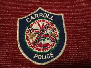 Carroll Hampshire Police Patch Version 2