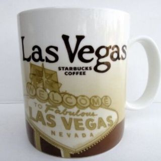 Starbucks Las Vegas Global Icon Mug Collector Series 16 Oz City Mug Cup 2012