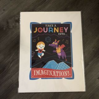 Disney Parks Take A Journey Into Imagination Deluxe Print By Dave Perillo
