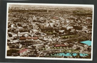 Australia Vintage Photo Postcard Aerial View Of Adelaide S.  A.