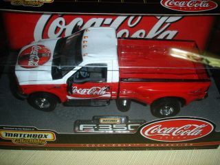 Matchbox Coca - Cola Diecast 1:24 1999 Ford F - 350 Duty Nib