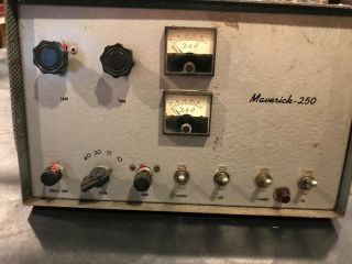 D&a Maverick 250 Linear Amplifier Ham Vintage Rare