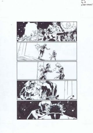 Guardians Of The Galaxy 19 Page 13 Art By Wes Craig Star - Lord Warlock