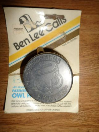 In The Box Ben Lee Owl Hooter Turkey Call