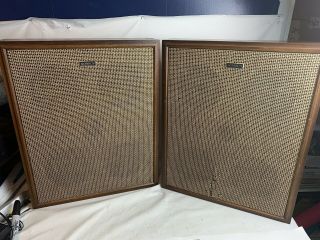 Vintage Sonics As - 61 2 Way 5 Speakers System By Pioneer - Walnut