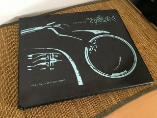 Disney The Art Of Tron Legacy Photo Book Justin Springer 2010 Rare Hard To Find