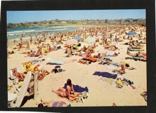 Australia Vintage Postcard Bondi Beach,  Sydney