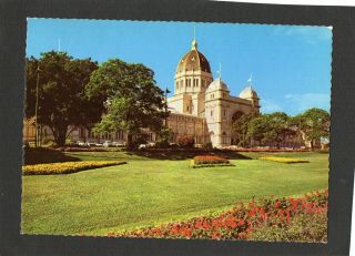 Australia Vintage Postcard The Exhibition Building,  Melbourne