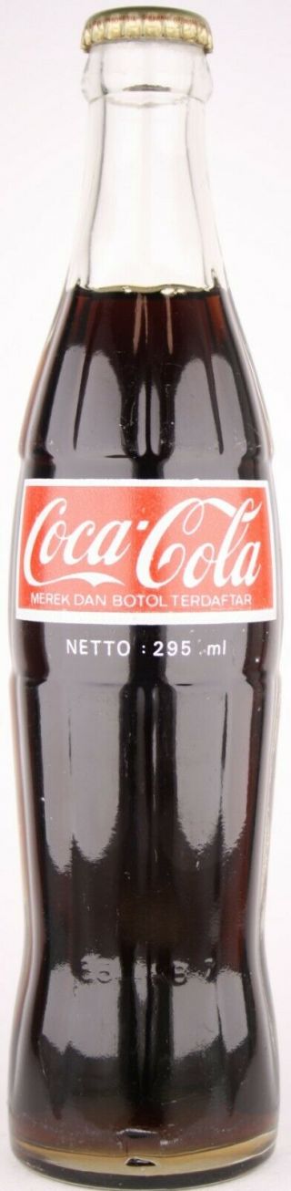Indonesia 1988 Coca - Cola ACL bottle 295 ml 2