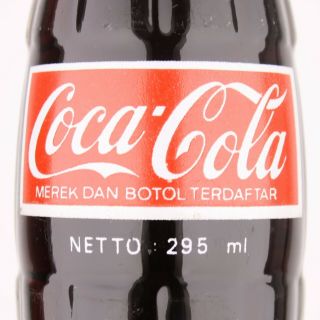 Indonesia 1988 Coca - Cola ACL bottle 295 ml 3