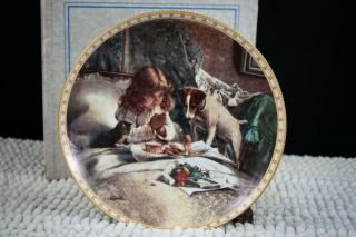 Breakfast In Bed Doulton Limited Edition Plate 1992 Plate 2104a