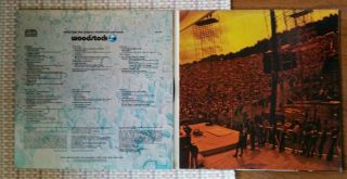 Woodstock orig 1969 Soundtrack Vinyl LP Album 3 Record Set Cotillion SD 3 - 500 3