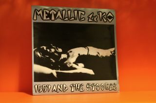 Iggy And The Stooges - Metallic 2x Ko - Munster Spain 220g Nm/ex Double Vinyl Lp